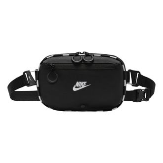 Nike 4L Hayward Patrol Crossbody Bag Black Off White HJ8229-011