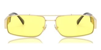Versace VE2257 Asian Fit 1002C9 Mens Sunglasses Gold Size 60