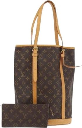 Louis Vuitton Pre-owned Bucket Bags, female, Brown, Size: ONE SIZE Pre-owned Bucket Shoulder Bag