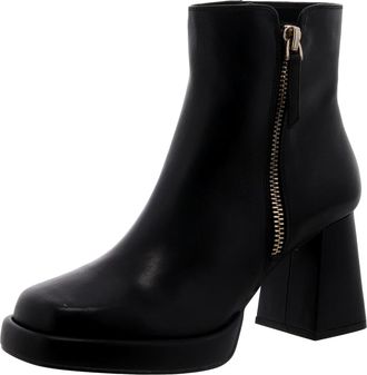 Steve Madden Adryana Black Leather ADRY01S1-BLK Womens