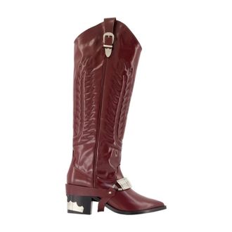 Toga Archives Schoenen, Dames, Rood, 39 EU, Leer, Aj 721 Laarzen