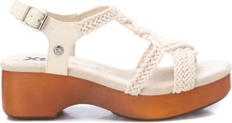 Xti Womens Fashion Platform Sandals In Ice