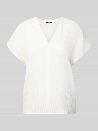 Zero Blusenshirt aus Viskose-Mix mit Raglan&auml;rmeln in Offwhite, Gr&ouml;&szlig;e 34