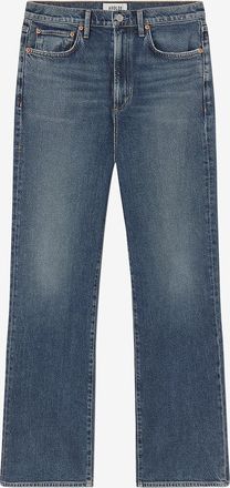 A Gold E L&auml;ssig-gerade Jeans mit halbhoher Taille Harper Enroll