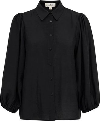 Soaked In Luxury Dames, Blouses & Shirts, Zwart, Maat: XL