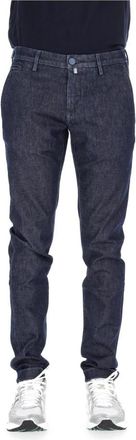Jacob Cohen Bobby Jeans - Heren - Slim Fit Jeans - Blauw - W37 - Katoen - Jeans