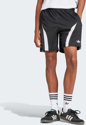 adidas Originals adicolor Teamgeist - Pantaloncini neri e bianchi-Nero