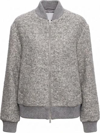 PESERICO Mujer, Chaquetas, Gris, Talla: XS