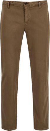 Alberto Rob Chino - Heren - Chinos - Bruin - W36 L34 - Katoen - Broeken