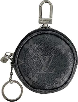 Louis Vuitton Pre-owned Wallets, male, Black, Size: ONE SIZE Pre-owned Pouch