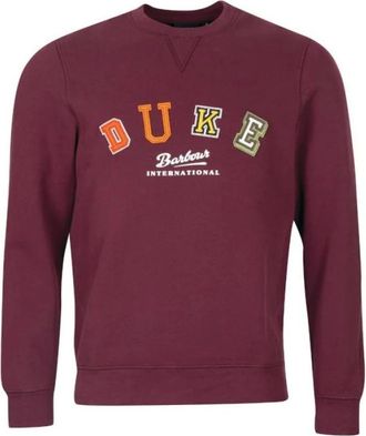 Barbour Uomo, Felpe, Rosso, L, new