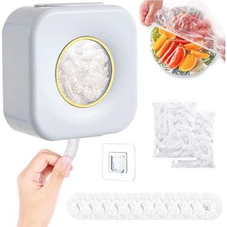 OEM Caja De Almacenamiento Para Film Transparente, Dispensador De Pared Antipolvo, Organizador Para Bolsas Y Papeles - Crezuo