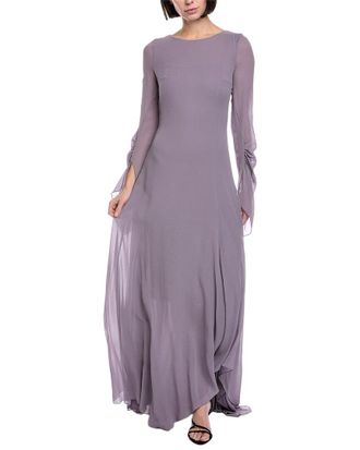 Akris Silk Maxi Dress