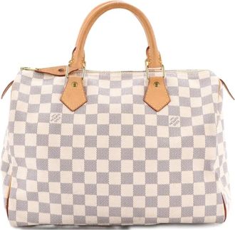 Louis Vuitton Speedy Handbag Damier 30 satchel - Wit