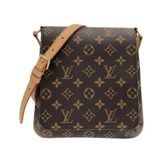 Louis Vuitton Pre-owned Cross Body Bags, female, Brown, Size: ONE SIZE Pre-owned Monogram Musette Salsa Shoulder Bag