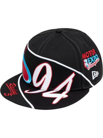 New Era x new Era Racing cap - unisex - Cotton - 7 5/8 - Black