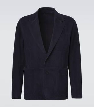 Ralph Lauren Purple Label Blazer in suede