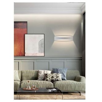 Trade Shop Trade Shop Traesio - Trade Shop - Applique Lampada Da Parete Luce Led Moderna 12 Watt Luce 4000k 6500k 3000k E59-b