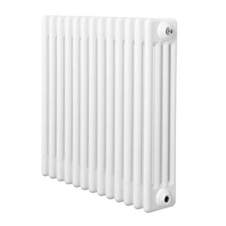 MonsterShop Traditional 4 Column Radiator - 600 x 605mm - White