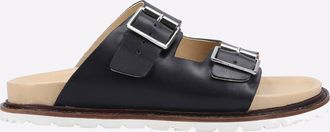 Hush Puppies Blakely Leather Womens - Black - Size UK 8