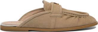 Pinko Pinko Womens Leather Slippers - Tan - Size EU 36