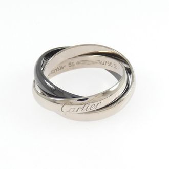 Cartier White Gold (18K) Ceramic Band Ring (Pre-Owned)