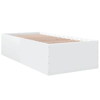 Berkfield Home Modern Bed Frame without Mattress White 90x200 cm