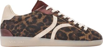 VIA VAI Schoenen, Dames, Bruin, 38 EU, Leer, Nilla Khloe Sneakers