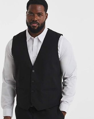 Jacamo James Regular Fit Stretch Waistcoat