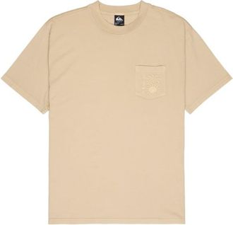 Quiksilver Oxni Washed S/S Tee T-Shirt f&uuml;r Herren | beige