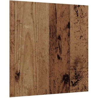 vidaXL Paneles Decorativos 50 Pcs Madera Vieja 30 X 30 X 0.27 Cm Vidaxl