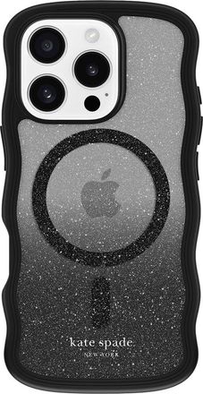 Kate Spade New York Wavy MagSafe Case for Apple iPhone 16 Pro Max in Black at Nordstrom