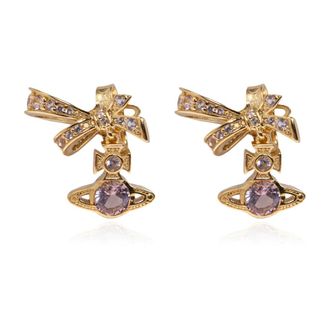 Vivienne Westwood Angelique Earrings - - Accessories - Donna - Giallo - ONE SIZE