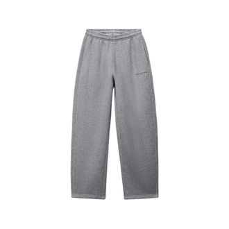 Alexander Wang Crystal Hotfix Mid-rise Relaxed Sweatpant