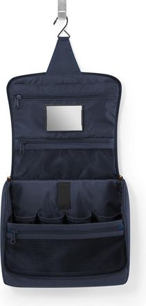 Reisenthel Kulturbeutel REISENTHEL Toiletbag XL, Damen, Gr. B/H/T: 28cm x 25cm x 10cm, dunkelblau, PET, Polyester, Taschen Kulturbeutel