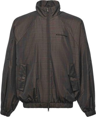 Balenciaga Nylon Jacket With Madras Print