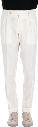 Barba Firenze Cotton-Linen Trousers