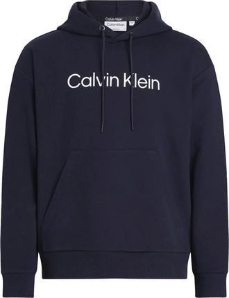Calvin Klein Comfort Hoodie - Heren - Hoodies - Blauw - M - Katoen - Hoodies & sweatvesten