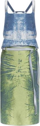 Diesel De-Sanat-Fsi Jurk - Dames - Casual kleedjes - Veelkleurig - XS - Katoen - Kleedjes