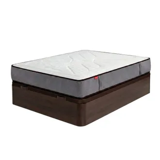 Colch&oacute;n Morfeo MONTAJE INCLUIDO- Pack Canap&eacute; Wengue + Colch&oacute;n Morfeo Hybrid 140x200