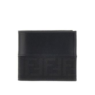 Fendi FF jacquard bi-fold wallet Man One Size