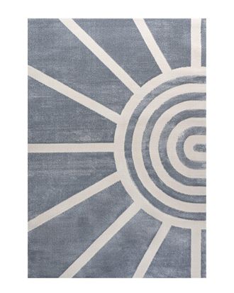 Jonathan Y Designs Jonathan Y Aelius Midcentury Scandinavian Abstract Sun Two-Tone High-Low Area Rug