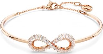 Swarovski Womens 5679443 Ladies Hyperbola Bracelet - Rose Gold - One Size