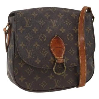 Louis Vuitton Pre-owned Cross Body Bags, female, Brown, Size: ONE SIZE Pre-owned Monogram Canvas Shoulder Bag