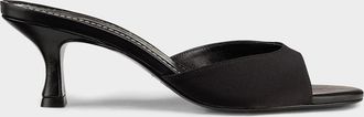 Staud Bridgette Satin 55MM Mules
