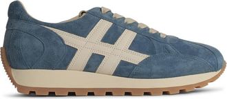 Hogan h673 Light Blue Leather Sneakers
