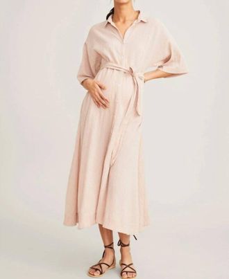 Hatch Maternity The Elsa Dress In Petal Gingham