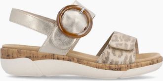 Remonte Womens Remonte R6853 Womens Ankle Strap Sandals Multi - Size: 6.5