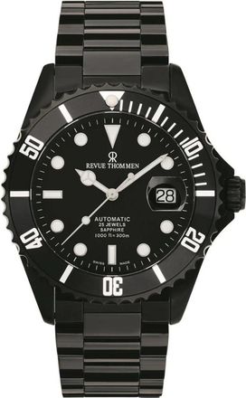 Revue Thommen Automatisch Duikhorloge - Heren - Horloges - Zwart - ONE Size - Accessoires