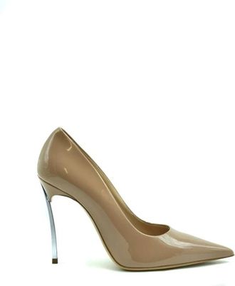 Casadei Elegante Hakken - Dames - Pumps - Beige - 36 EU - Leer - Schoenen
